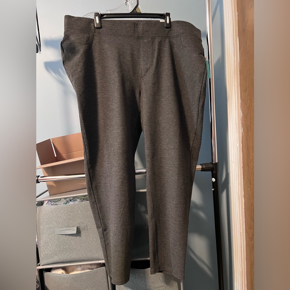 St. John’s bay comfort stretch leggings 3x nwt